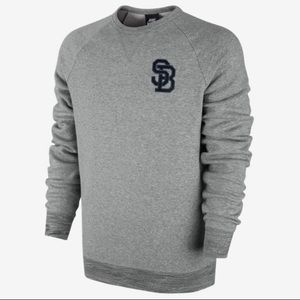 Men’s Nike SB wood grain crew neck sweater